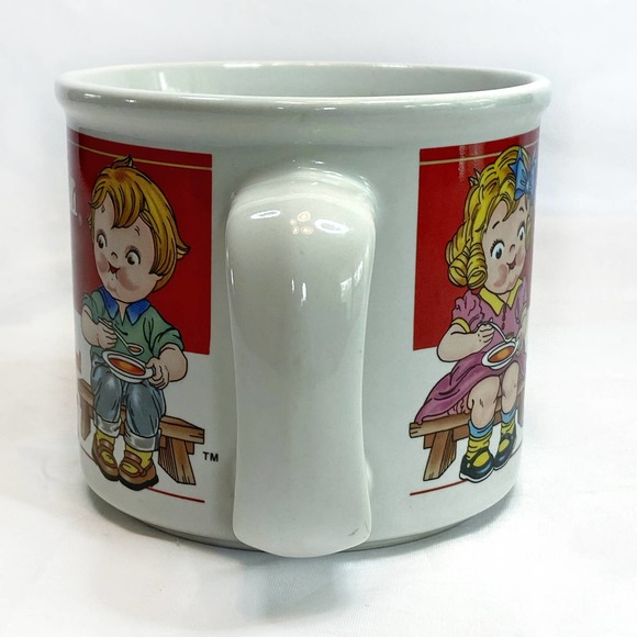 Campbell’s Kid on a bench Soup Mug 1993 - Picture 4 of 6